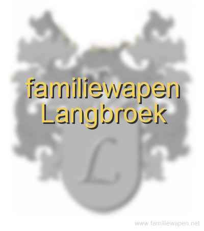 familiewapen Langbroek