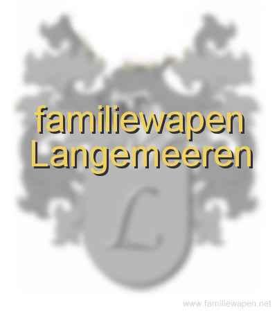 familiewapen Langemeeren