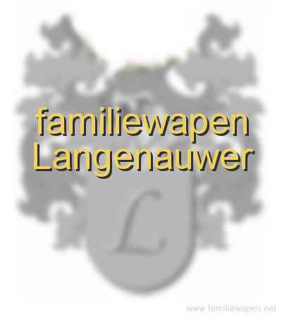 familiewapen Langenauwer