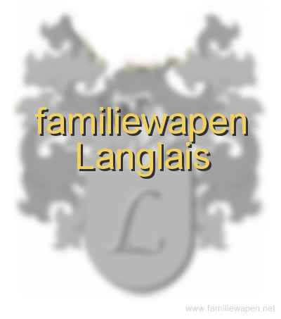 familiewapen Langlais