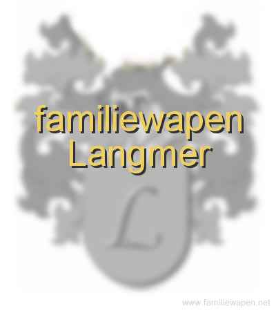 familiewapen Langmer