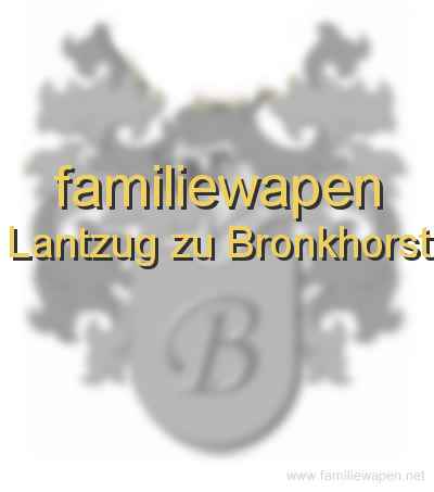 familiewapen Lantzug zu Bronkhorst