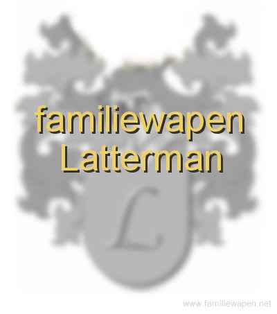 familiewapen Latterman