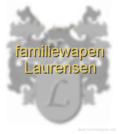 familiewapen Laurensen