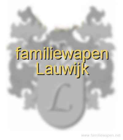 familiewapen Lauwijk