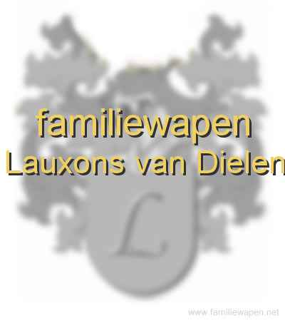 familiewapen Lauxons van Dielen