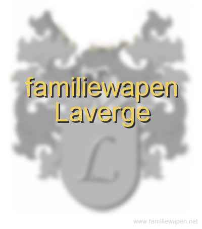 familiewapen Laverge