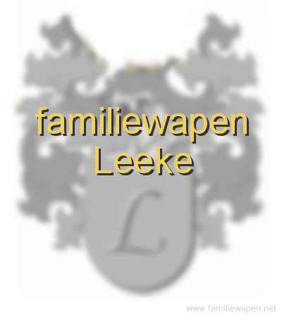 familiewapen Leeke