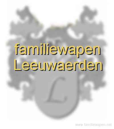 familiewapen Leeuwaerden