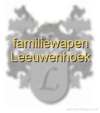 familiewapen Leeuwenhoek