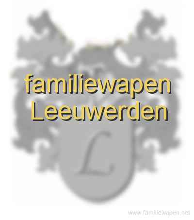 familiewapen Leeuwerden