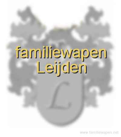 familiewapen Leijden