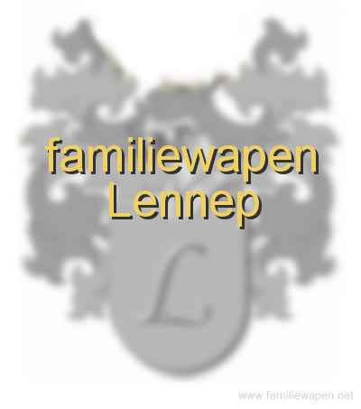 familiewapen Lennep