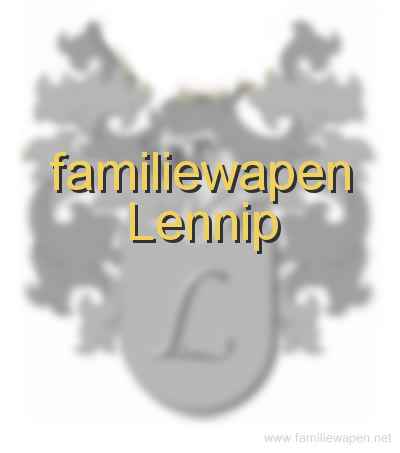 familiewapen Lennip