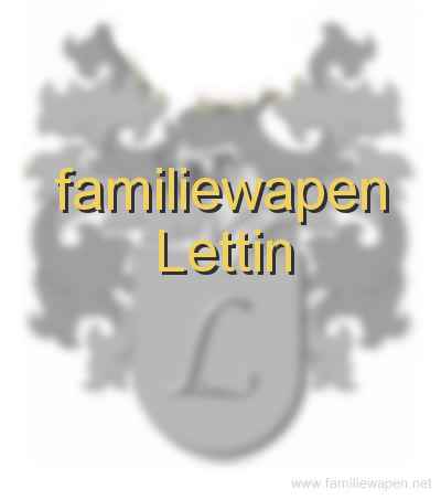 familiewapen Lettin