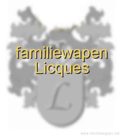 familiewapen Licques