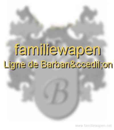 familiewapen Ligne de Barbançon