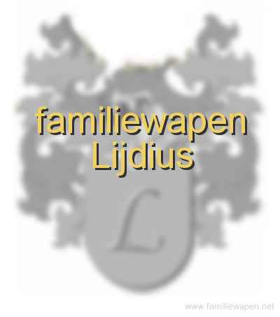 familiewapen Lijdius