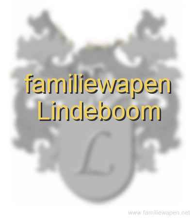 familiewapen Lindeboom