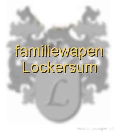 familiewapen Lockersum