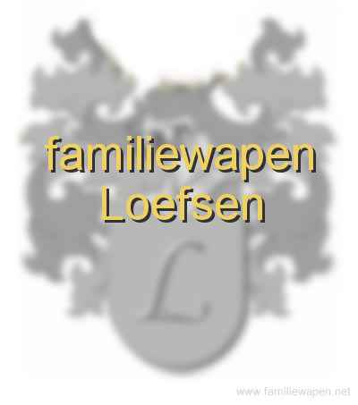 familiewapen Loefsen