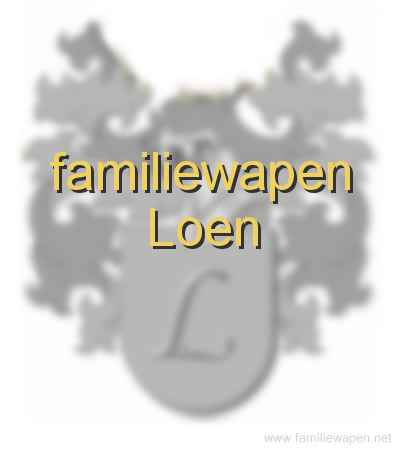 familiewapen Loen