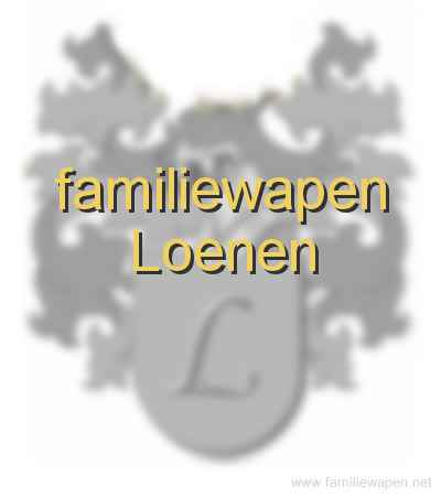 familiewapen Loenen