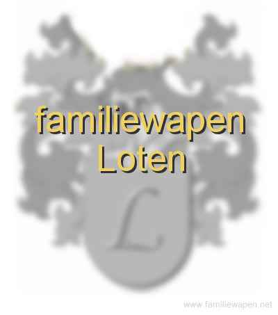 familiewapen Loten