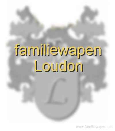 familiewapen Loudon