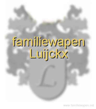 familiewapen Luijckx