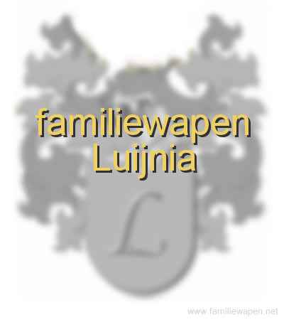 familiewapen Luijnia