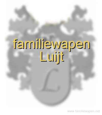 familiewapen Luijt