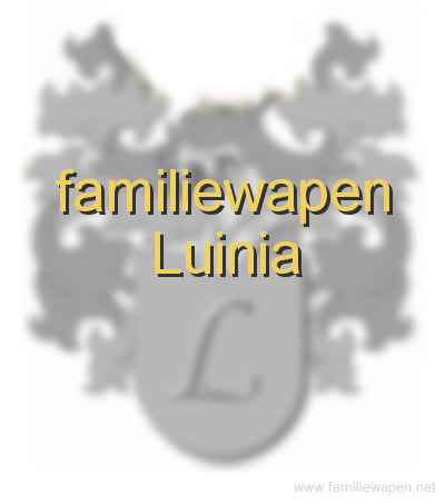 familiewapen Luinia