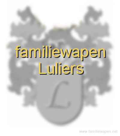 familiewapen Luliers