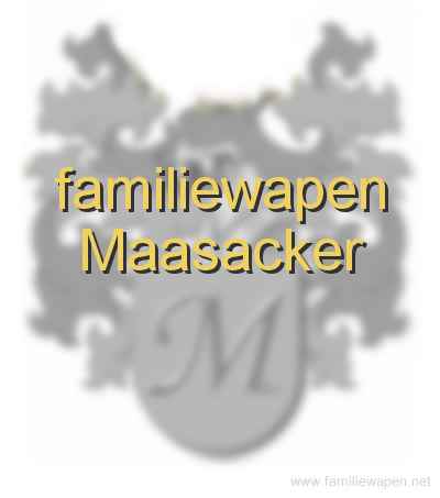 familiewapen Maasacker