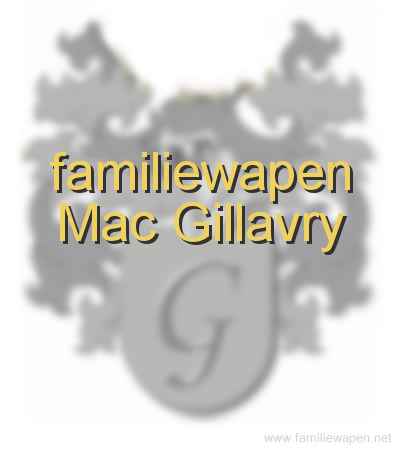 familiewapen Mac Gillavry