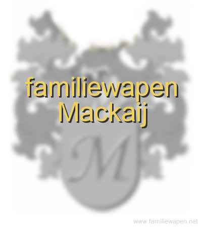 familiewapen Mackaij