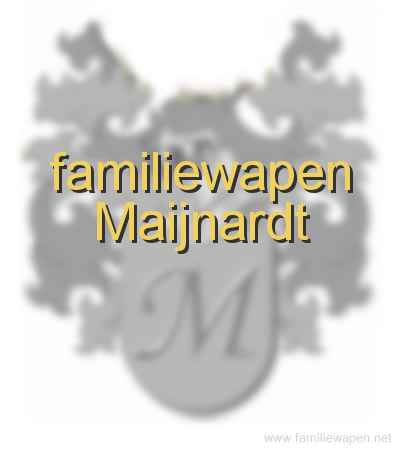 familiewapen Maijnardt