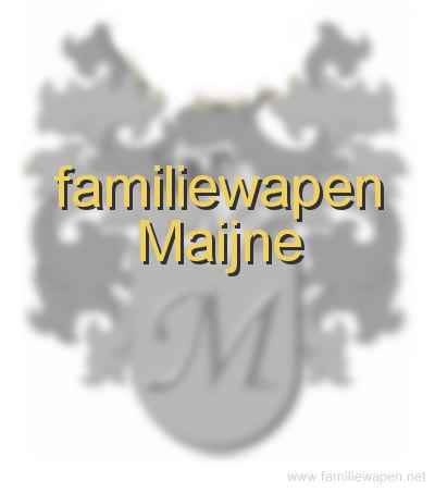 familiewapen Maijne