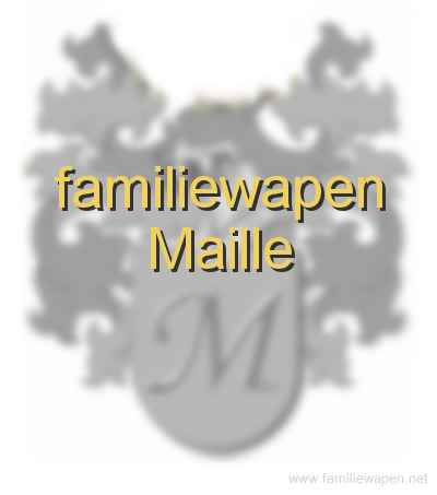 familiewapen Maille