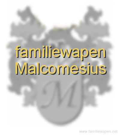 familiewapen Malcomesius