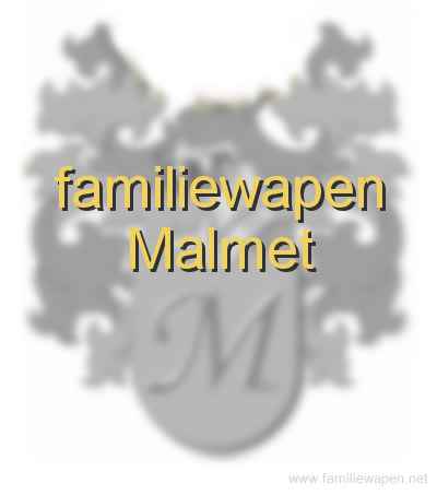 familiewapen Malmet