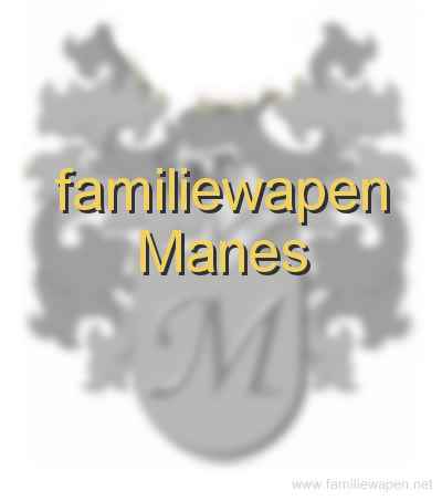 familiewapen Manes