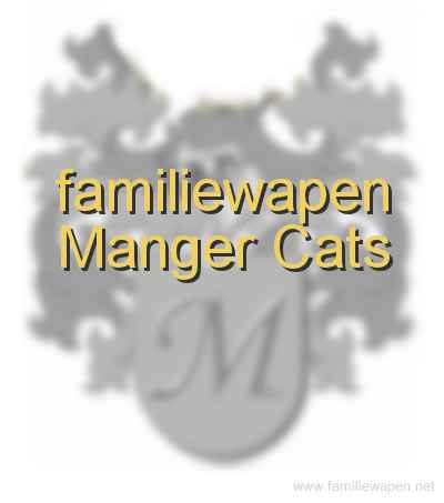 familiewapen Manger Cats