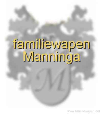 familiewapen Manninga