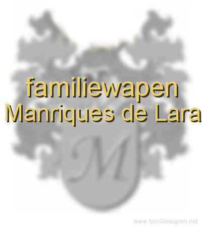 familiewapen Manriques de Lara