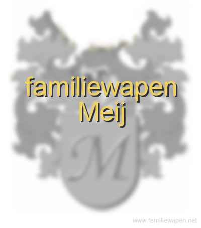 familiewapen Meij