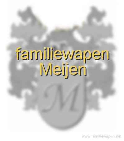 familiewapen Meijen