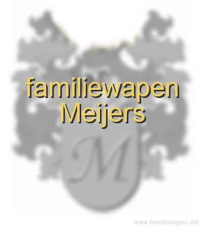 familiewapen Meijers