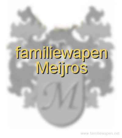 familiewapen Meijros